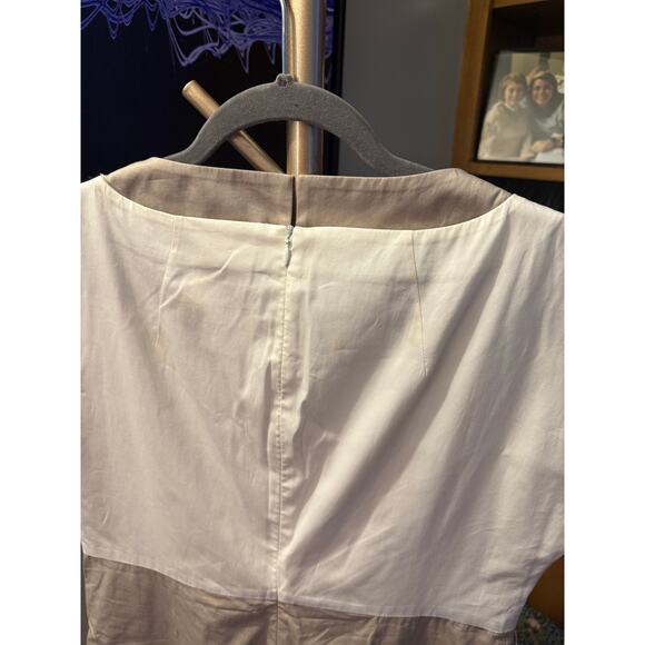 LAVIA 18 Two Tone Sheath Dress Sz. 42 - Picture 9 of 11